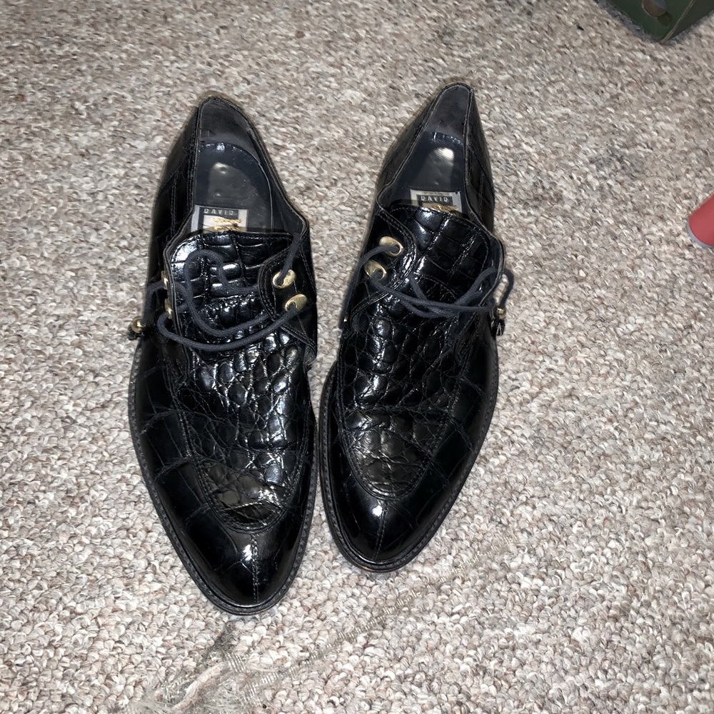 David Eden Shoes alligator